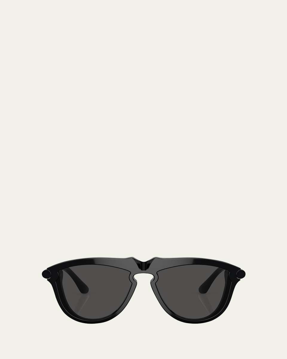 BE4417U Keyhole Acetate & Plastic Aviator Sunglasses
